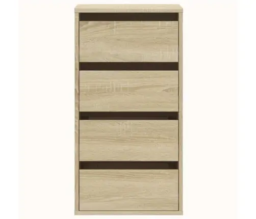 Nurga Kummut, Sonoma Tamm, 40X41X76 cm Tehispuit