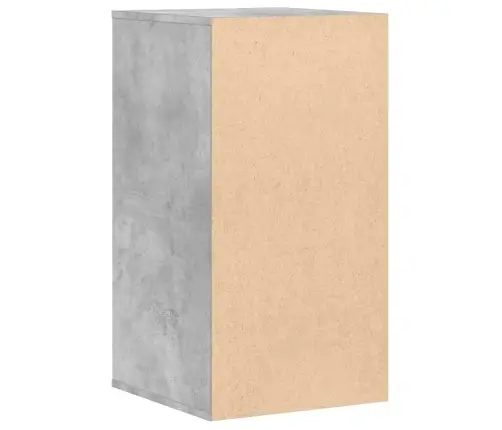Atvilktņu Skapītis, Betona Pelēks,40X41X76Cm, Inženierijas Koks Vidaxl
