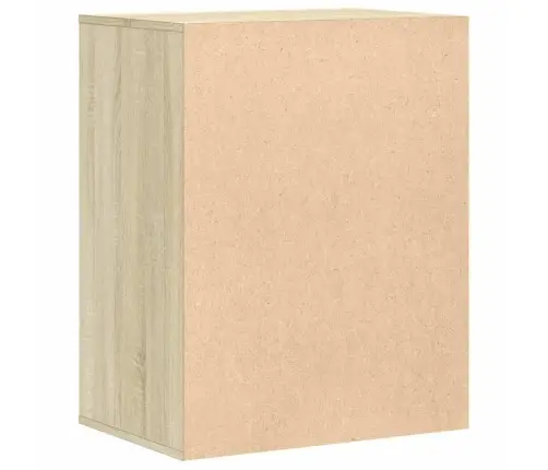 Atvilktņu Skapītis, Ozola Krāsa, 60X41X76 Cm, Inženierijas Koks Vidaxl