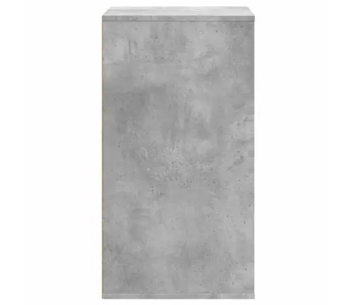 Atvilktņu Skapītis, Betona Pelēks,60X41X76Cm, Inženierijas Koks Vidaxl