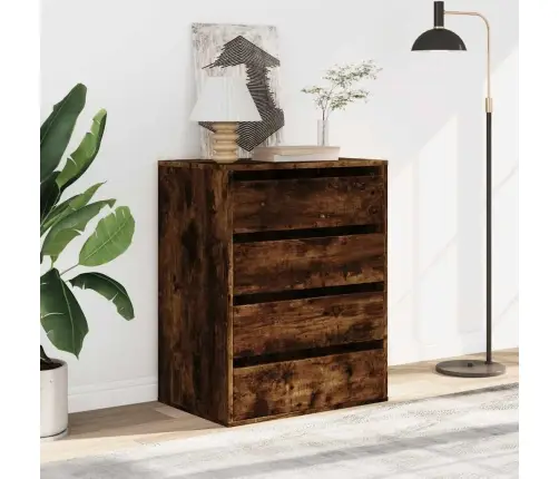 Kampinė Komoda Su Stalčiais, Ąžuolo, 60X41X76cm Mediena