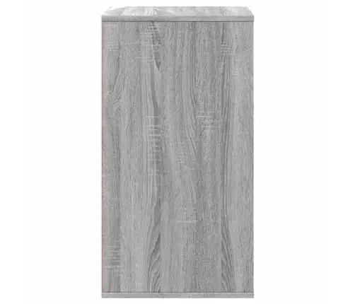 Atvilktņu Skapītis, Pelēka Koka, 60X41X76 Cm, Inženierijas Koks Vidaxl