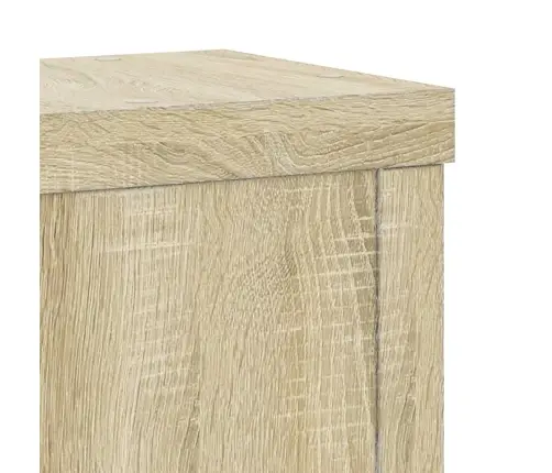 Taimealused 2 Tk, Sonoma Tamm, 10 X 10 X 18 cm Tehispuit