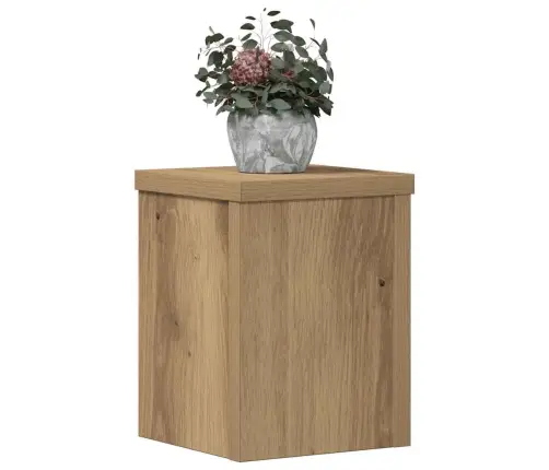 Stovai Augalams, 2Vnt., Artisano Ąžuolo, 15X15X20cm Mediena