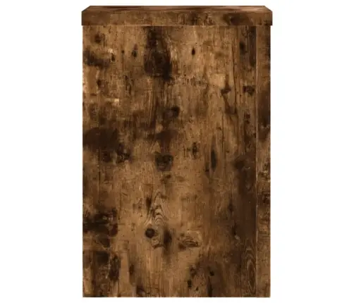 Augu Statīvi, 2 Gab., Ozolkoka Krāsa, 20X20X30 Cm, Koks Vidaxl