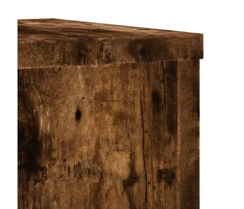 Augu Statīvi, 2 Gab., Ozolkoka Krāsa, 20X20X30 Cm, Koks Vidaxl