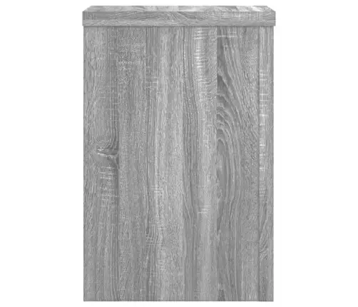 Stovai Augalams, 2Vnt., Pilki Ąžuolo, 20X20X30cm Mediena Stovai Augalams, 2Vnt., Pilki Ąžuolo, 20X20X30cm Mediena