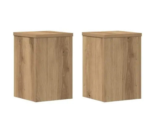 Stovai Augalams, 2Vnt., Artisano Ąžuolo, 20X20X30cm Mediena