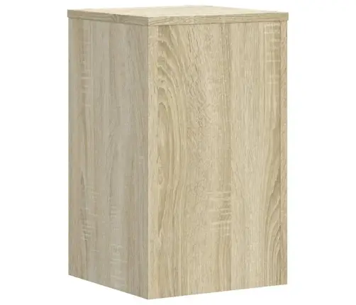 Taimealused 2 Tk, Sonoma Tamm, 30X30X50 cm Tehispuit