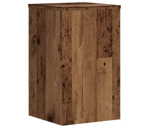 Taimealused 2 Tk, Vana Puit, 30X30X50 cm Tehispuit