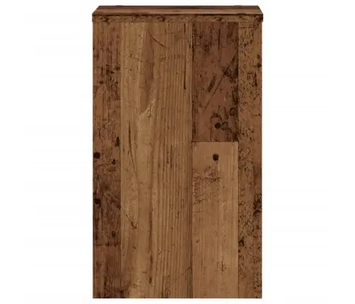 Taimealused 2 Tk, Vana Puit, 30X30X50 cm Tehispuit