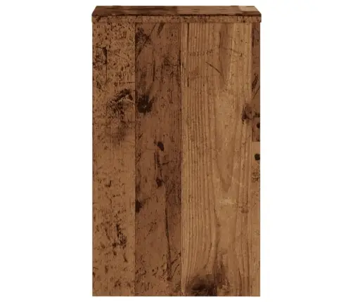 Taimealused 2 Tk, Vana Puit, 30X30X50 cm Tehispuit