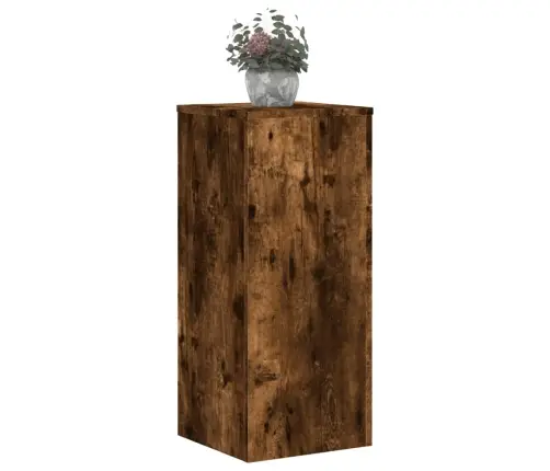 Augu Statīvi, 2 Gab., Ozolkoka Krāsa, 30X30X70 Cm, Koks Vidaxl