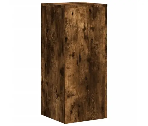 Augu Statīvi, 2 Gab., Ozolkoka Krāsa, 30X30X70 Cm, Koks Vidaxl