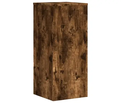 Augu Statīvi, 2 Gab., Ozolkoka Krāsa, 30X30X70 Cm, Koks Vidaxl