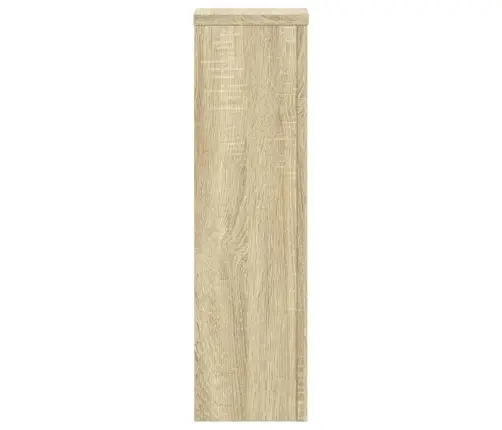 Stovai Augalams, 2Vnt., Ąžuolo, 17X17X60cm Apdirbta Mediena Stovai Augalams, 2Vnt., Ąžuolo, 17X17X60cm Apdirbta Mediena