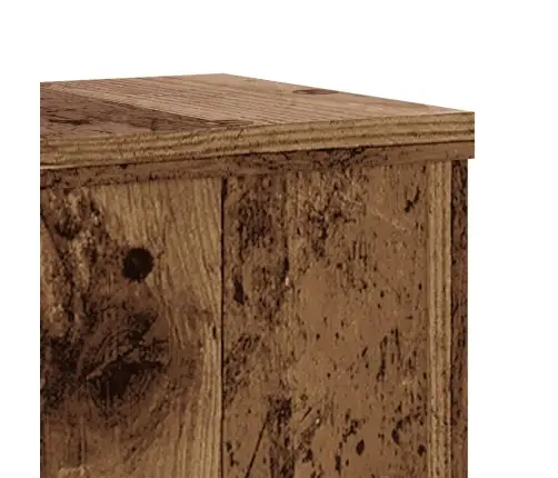 Augu Statīvi, 2 Gab., Veca Koka Krāsā, 17X17X60 Cm, Koks Vidaxl