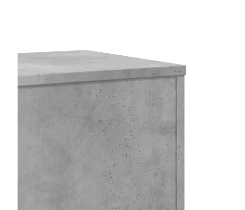 Stovas Augalams, Betono Pilkas, 33X33X100cm Apdirbta Mediena