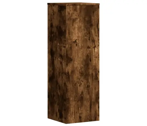 Augu Plaukts, Ozola Krāsā, 33X33X100 Cm, Inženierijas Koks Vidaxl