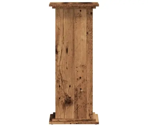 Stovas Augalams, Sendintos Medienos, 33X33X80cm Mediena