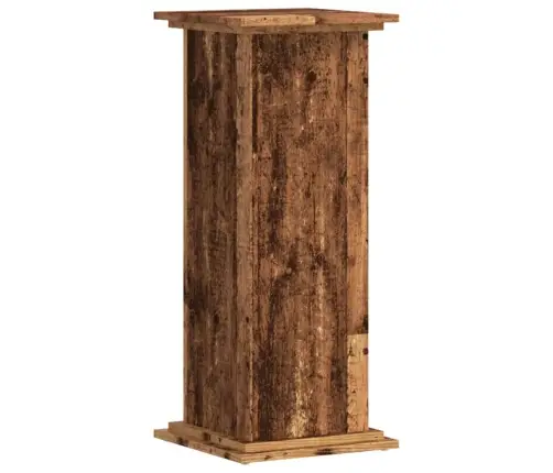 Stovas Augalams, Sendintos Medienos, 33X33X80cm Mediena
