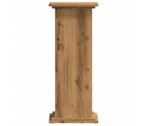 Augu Plaukts, Koka Krāsa, 33X33X80 Cm, Inženierijas Koks Vidaxl