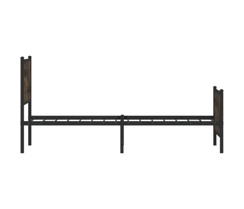 Lovos Rėmas Be Čiužinio, Dūminio Ąžuolo, 75X190cm Metalas