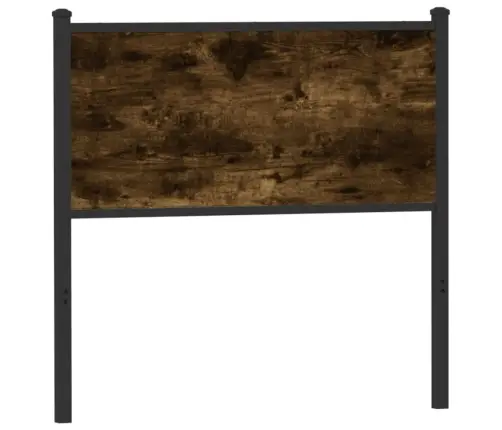 Galvūgalis, Dūminio Ąžuolo Spalvos, 90cm Mediena Ir Plienas