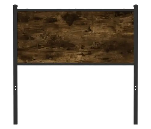 Galvūgalis, Dūminio Ąžuolo Spalvos, 90cm Mediena Ir Plienas