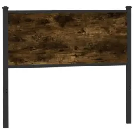 Galvgalis, Ozolkoka Krāsa, 107 Cm, Inženierijas Koks, Tērauds Vidaxl