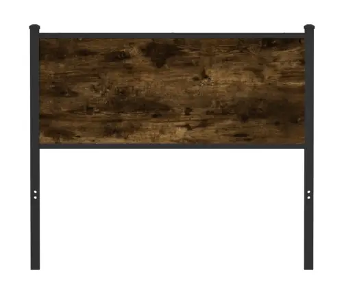 Galvgalis, Ozolkoka Krāsa, 107 Cm, Inženierijas Koks, Tērauds Vidaxl