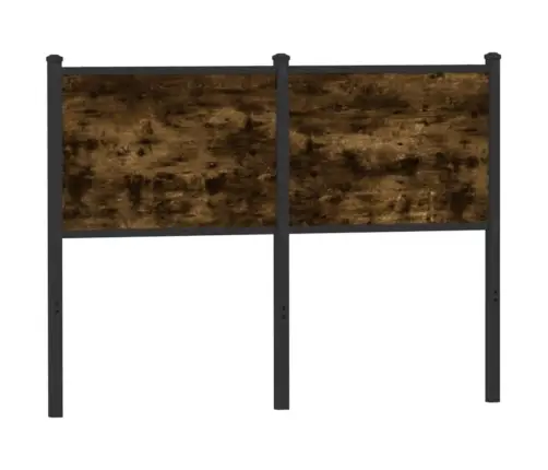 Galvgalis, Ozolkoka Krāsa, 120 Cm, Inženierijas Koks, Tērauds Vidaxl