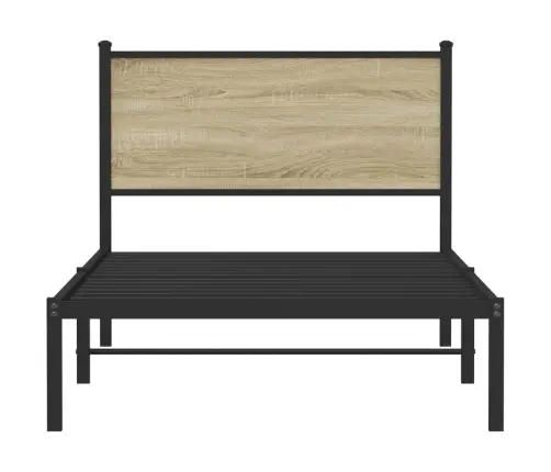 Lovos Rėmas Be Čiužinio, Sonoma Ąžuolo, 107X203cm Metalas