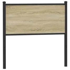 Galvgalis, Sonomas, 90 Cm, Inženierijas Koks, Tērauds Vidaxl