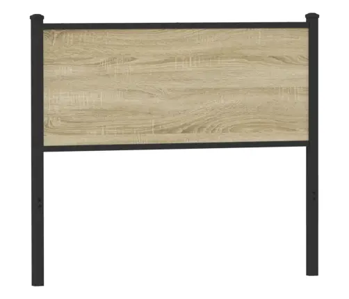 Galvūgalis, Sonoma Ąžuolo Spalvos, 107cm Mediena Ir Plienas Galvūgalis, Sonoma Ąžuolo Spalvos, 107cm Mediena Ir Plienas