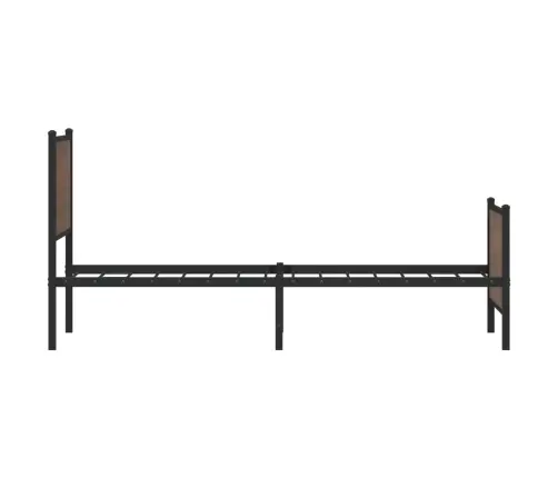 Lovos Rėmas Be Čiužinio, Rudas Ąžuolo, 107X203cm Metalas