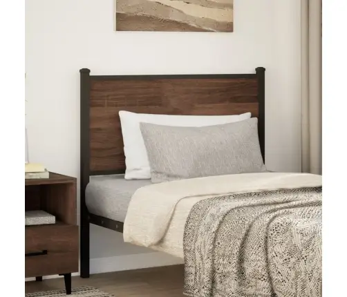 Voodipeats Pruun Tamm 80 Cm Tehispuit Ja Teras