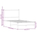 Metallist Voodiraam Ilma Madratsita Suitsutatud Tamm 90X200 Cm