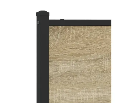 Metallist Voodiraam Ilma Madratsita Sonoma Tamm 107X203 Cm Metallist Voodiraam Ilma Madratsita Sonoma Tamm 107X203 Cm