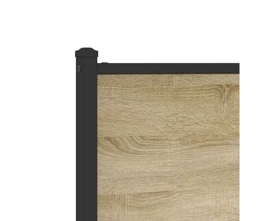 Metallist Voodiraam Ilma Madratsita Sonoma Tamm 120X190 Cm