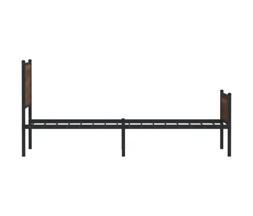 Gultas Rāmis Bez Matrača, Brūna Ozola, 90X190 Cm Vidaxl