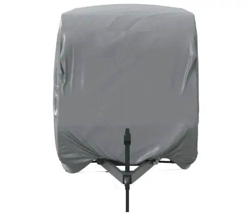 Karavānas Pārvalks, Pelēks, 670X250X220 Cm, Neausts Audums Vidaxl