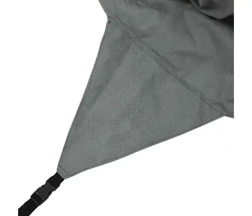 Karavānas Pārvalks, Pelēks, 670X250X220 Cm, Neausts Audums Vidaxl