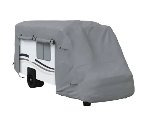 Dzīvojamo Māju Pārvalki, Pelēki, 570X235X275 Cm, Neausts Audums Vidaxl