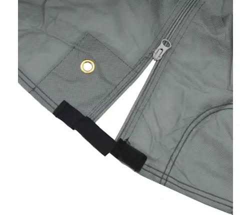 Dzīvojamo Māju Pārvalki, Pelēki, 570X235X275 Cm, Neausts Audums Vidaxl