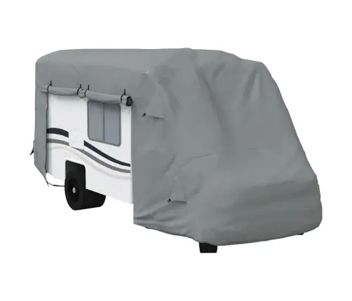 Dzīvojamo Māju Pārvalki, Pelēki, 610X235X275 Cm, Neausts Audums Vidaxl