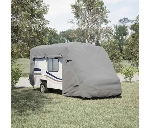 Dzīvojamo Māju Pārvalki, Pelēki, 610X235X275 Cm, Neausts Audums Vidaxl