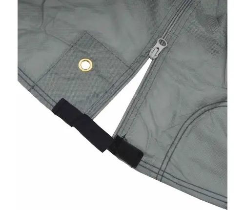 Dzīvojamo Māju Pārvalki, Pelēki, 610X235X275 Cm, Neausts Audums Vidaxl