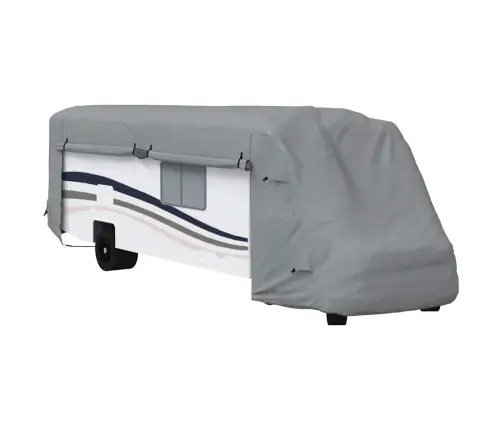 Dzīvojamo Māju Pārvalki, Pelēki, 970X235X275 Cm, Neausts Audums Vidaxl