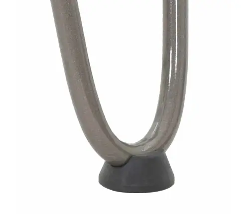 Kafijas Galdiņa Matadatas Kājas, 4 Gab., Dabīgs Tērauds, 10 Cm, Masīvs Tērauds Vidaxl